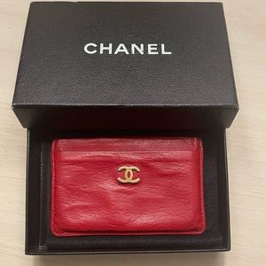 Chanel card holder